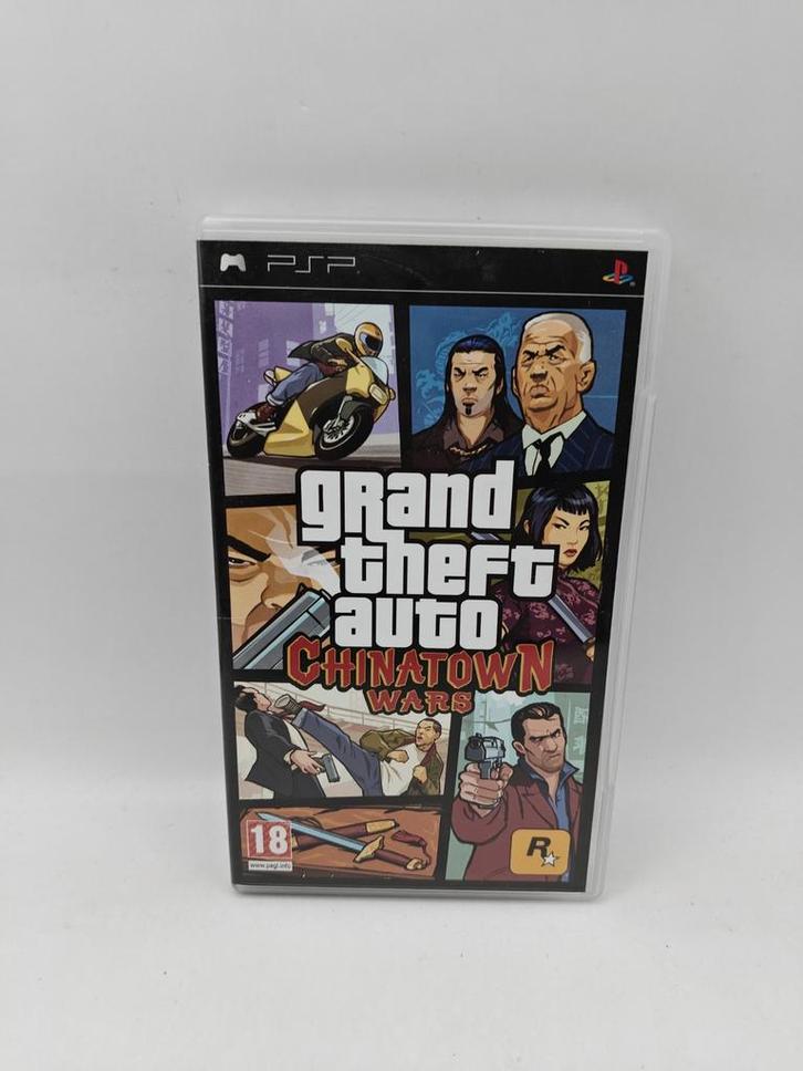 Grand Theft Auto: Chinatown Wars PSP, Spelcomputers en Games, Games | Sony PlayStation Portable, Zo goed als nieuw, Avontuur en Actie