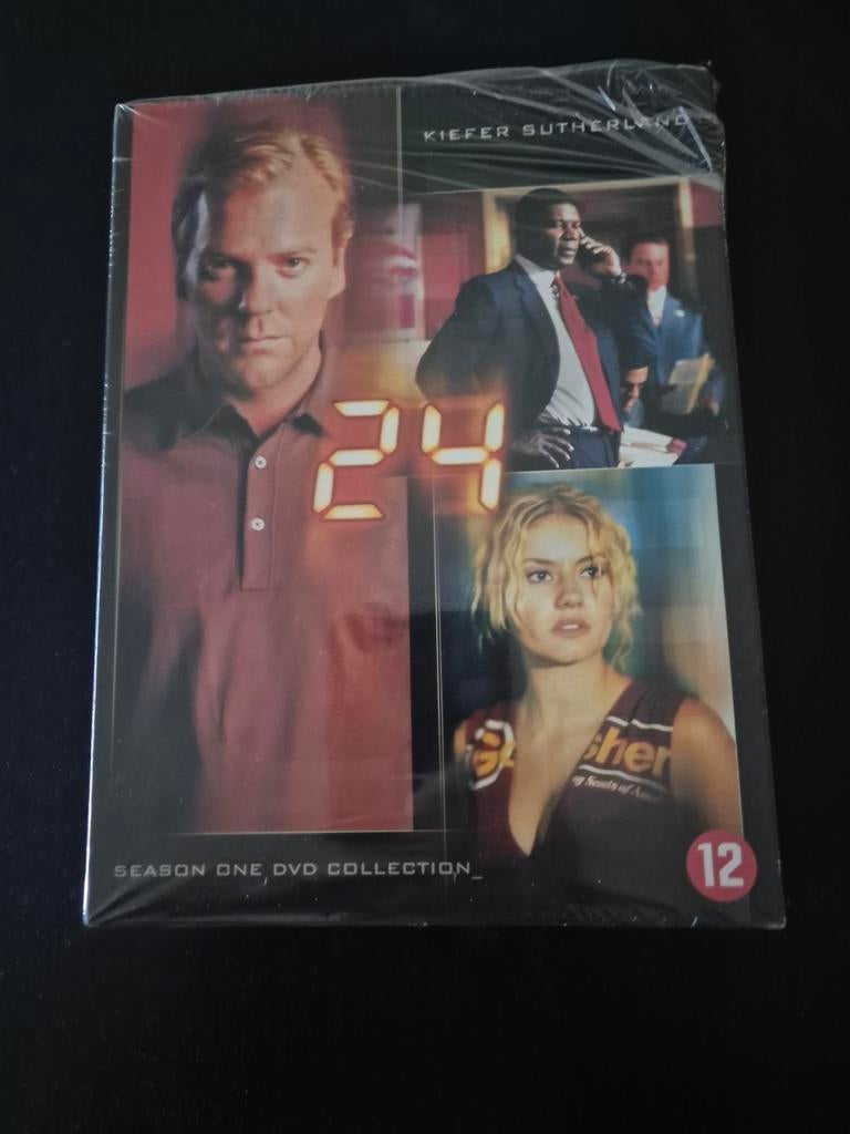 24 serie seizoen 1 dvd box, Cd's en Dvd's, Dvd's | Overige Dvd's, Zo goed als nieuw, Boxset, Alle leeftijden, Ophalen of Verzenden