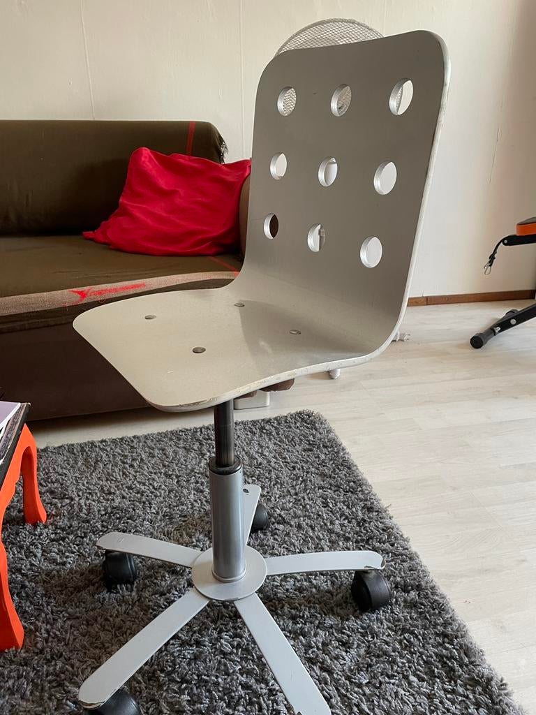 Gratis Bureaustoel, Ophalen, Gebruikt, Grijs