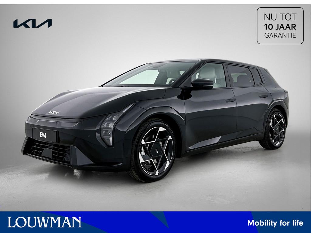 Kia EV4 GT-Line Business Edition 81.4 kWh * SNEL LEVERBAAR *, Auto's, Zwart, Zwart, 204 pk, 1000 kg