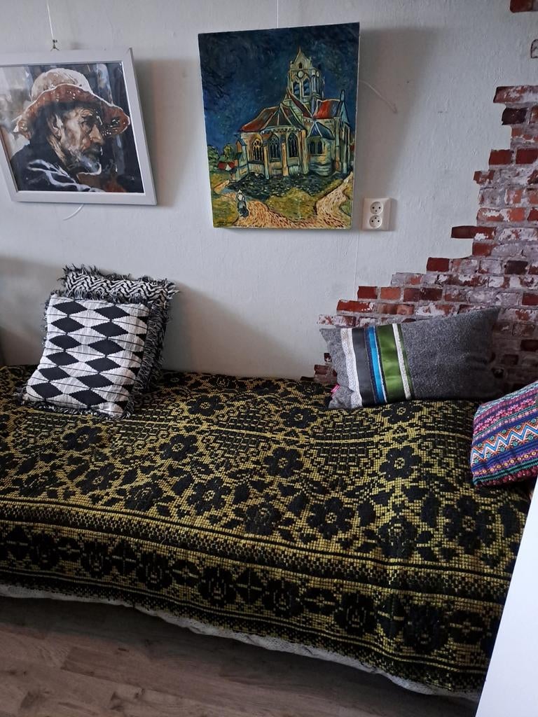 Sprei, Ophalen of Verzenden, Zo goed als nieuw, Tweepersoons