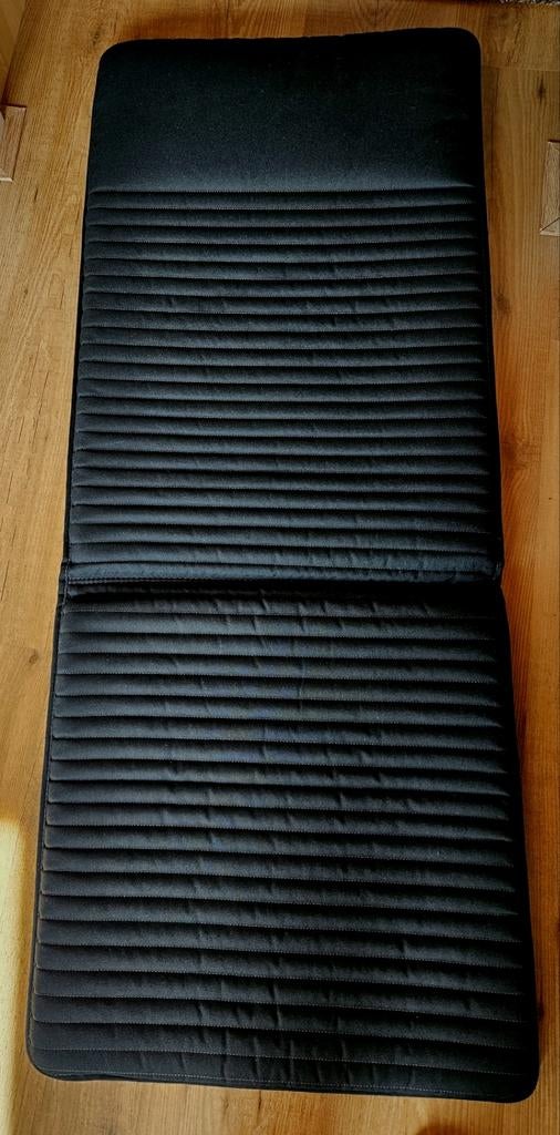 2x Ikea kussen voor de Poäng stoel, Knisa zwart, Ophalen, Zo goed als nieuw, Stof, 50 tot 75 cm