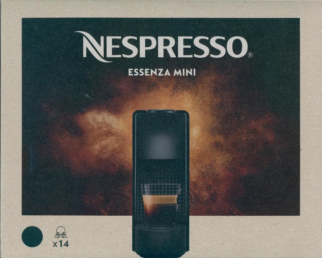 NESPRESSO ESSENZA MINI ZWART (NIEUW MAAR ZONDER GARANTIE), Witgoed en Apparatuur, Koffiezetapparaten, Verzenden, Espresso apparaat