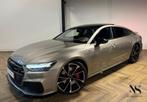 Audi A7 Sportback 55 TFSI e quattro PANO KEYLESS 3X S-LINE, Gebruikt, Zwart, 4 cilinders, Bedrijf