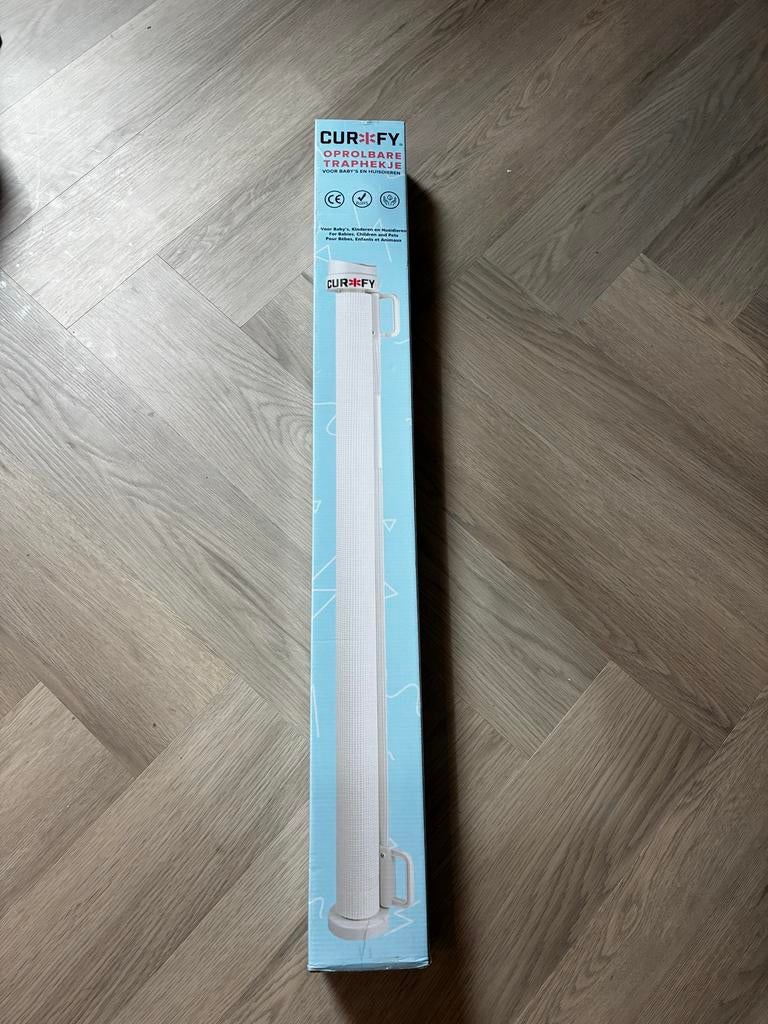 Curify oprolbaar traphekje nieuw, Ophalen, Overige materialen, Nieuw, Oprolhekje