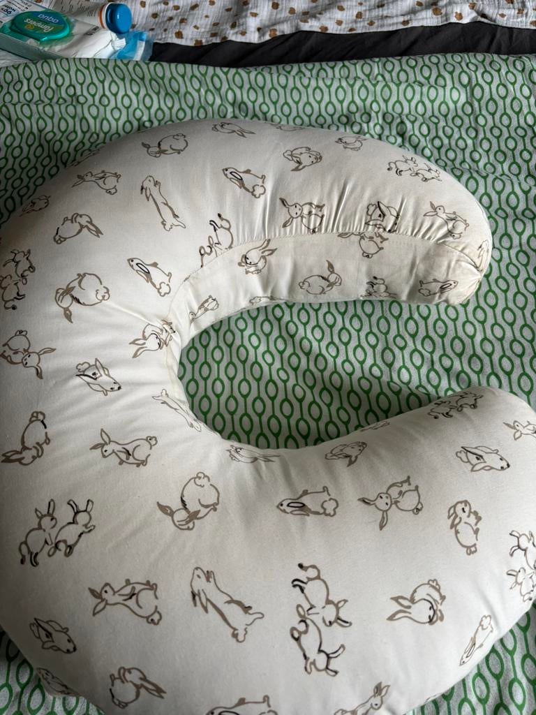 Voedingskussen LENN ikea + extra hoezen, Ophalen of Verzenden, Gebruikt, Voedingskussen