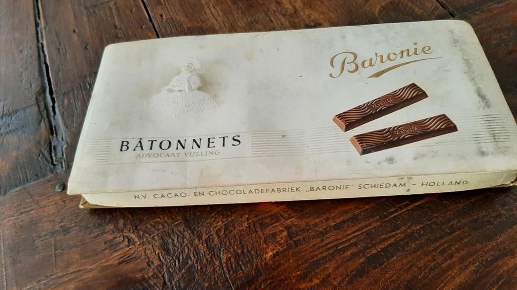 Oude chocolade doos, Ophalen of Verzenden, Gebruikt, Verpakking