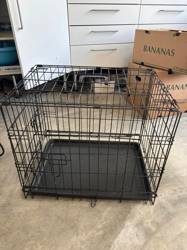 Kleine nieuwe hondenbench, Dieren en Toebehoren, Ophalen, Nieuw, Minder dan 75 cm, Minder dan 65 cm