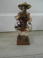 Apart houten beeldje, Ophalen of Verzenden, Zo goed als nieuw, Mens