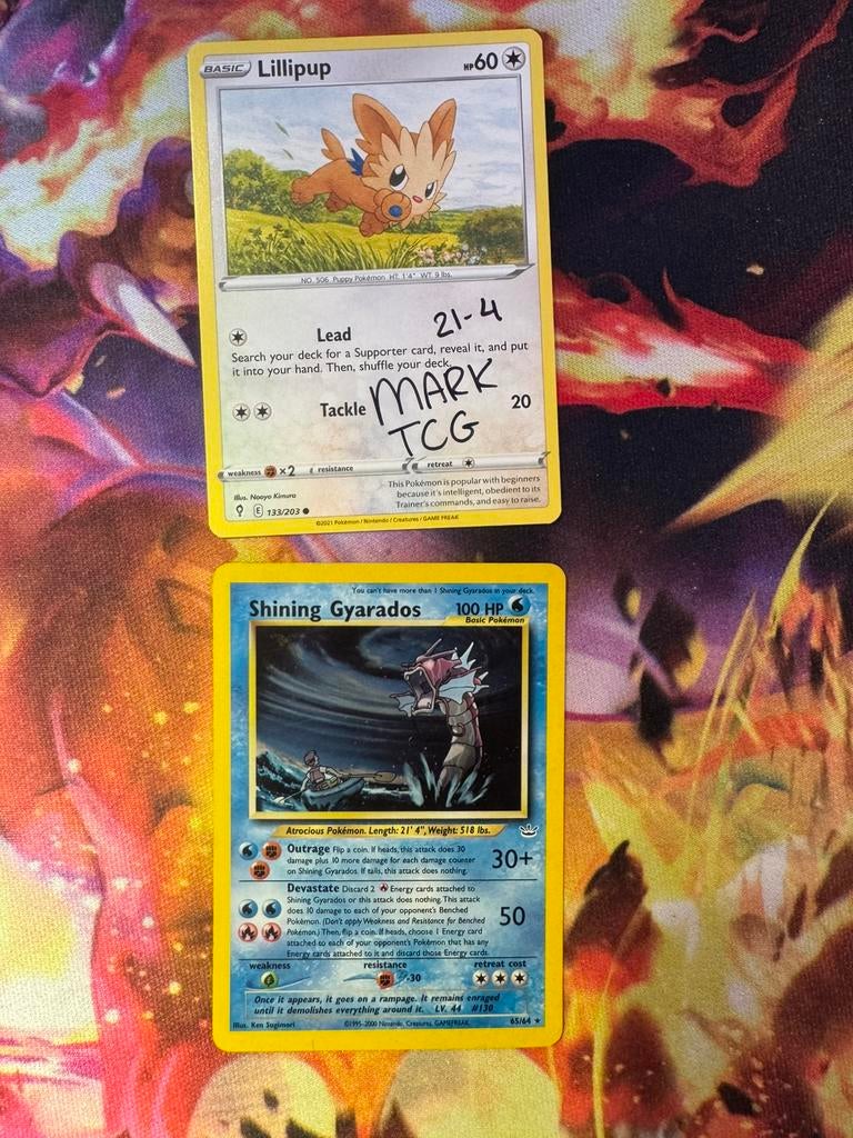 shining gyarados 65/64 neo revelation, Hobby en Vrije tijd, Verzamelkaartspellen | Pokémon, Ophalen of Verzenden, Zo goed als nieuw