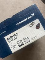 Grundfos ALPHA2 25-60 180 CV circulatiepomp, Doe-het-zelf en Verbouw, Verwarming en Radiatoren, Minder dan 30 cm, Overige typen