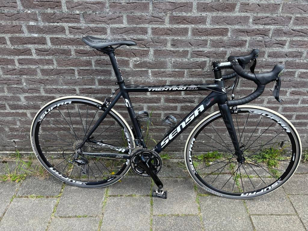 Sensa Trentino racefiets - Shimano 105 - Maat 53, Fietsen en Brommers, Fietsen | Racefietsen, Gebruikt, Meer dan 20 versnellingen