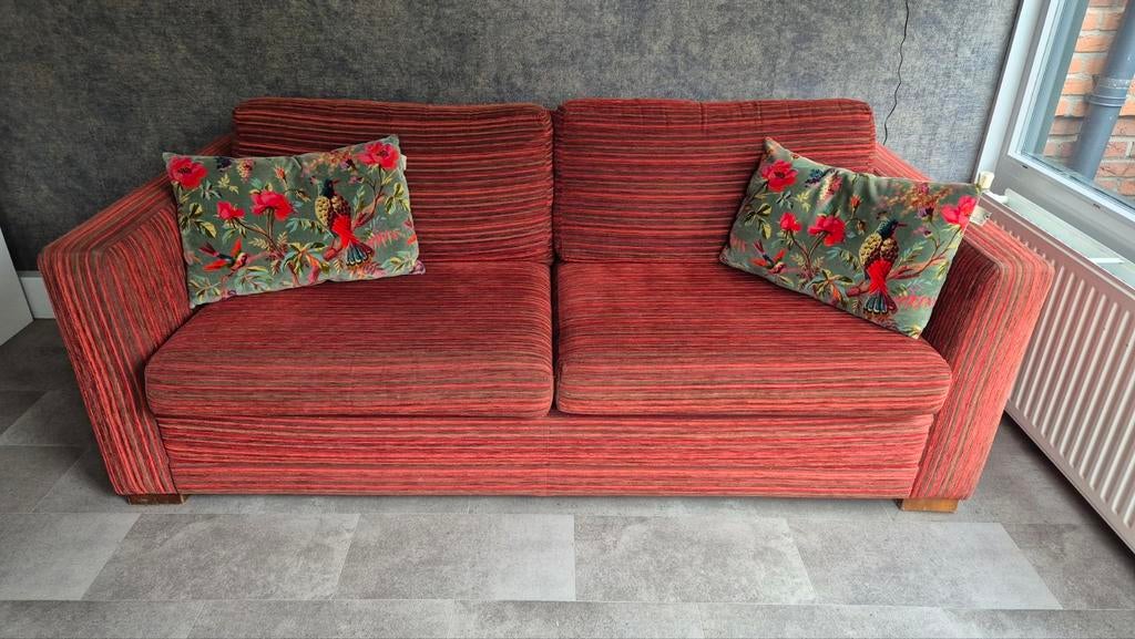 Mooie bank van zeer goede kwaliteit, Ophalen, 150 tot 200 cm, Tweepersoons, 75 tot 100 cm