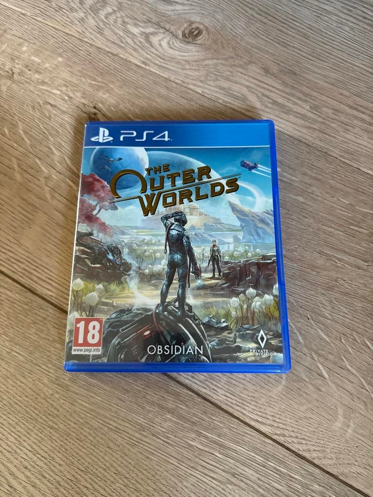 The Outer Worlds PS4 - Zo goed als nieuw, Vanaf 18 jaar, 1 speler, Ophalen of Verzenden, Zo goed als nieuw