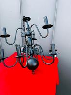 Kroonluchter zwart, Huis en Inrichting, Lampen | Kroonluchters, Ophalen, Gebruikt, Metaal