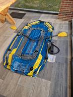 Intex Challenger 2 opblaasboot met roeispanen en pomp, Ophalen of Verzenden, Zo goed als nieuw