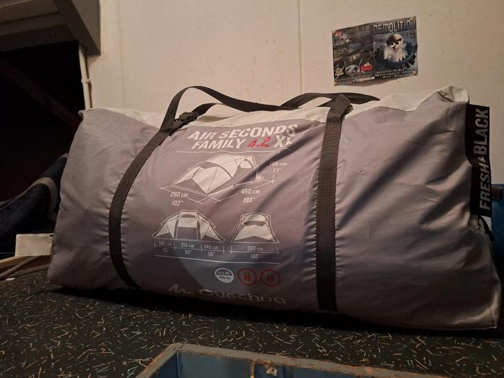 Quecha opblaasbare tent te koop!, Caravans en Kamperen, Tenten, tot en met 4, Ophalen