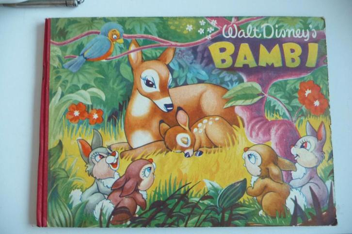 3 WALT DISNEY BOEKEN, MARGRIET, BAMBI, PINOCCHIO EN PETERPAN, Boeken, Prentenboeken en Plaatjesalbums, Zo goed als nieuw, Plaatjesalbum