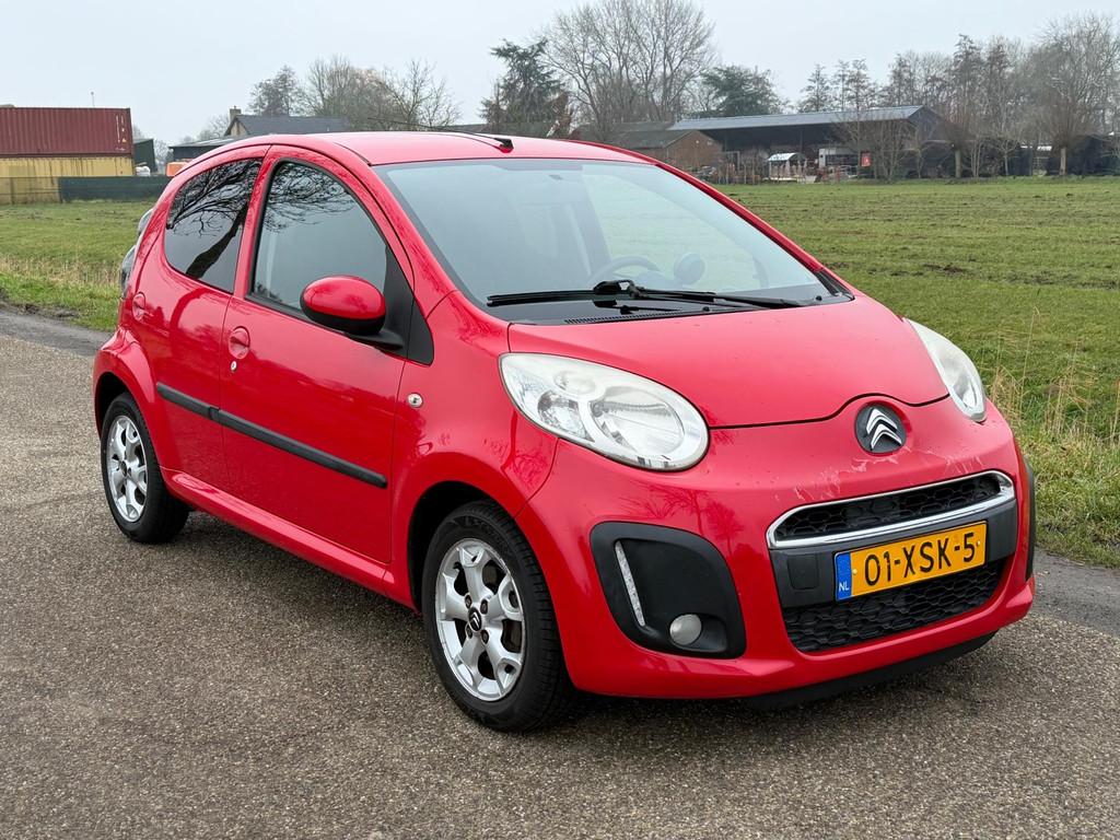 Citroen C1 1.0 First Edition APK 10-2026 Airco NAP Nette sta, Auto's, Voorwielaandrijving, Euro 5, Stof, Gebruikt