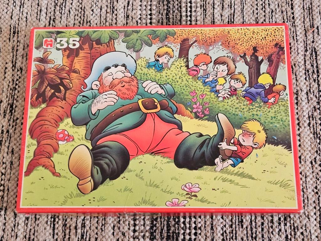 Vintage Kabouter Puzzel 35 stukjes, Ophalen, 10 tot 50 stukjes