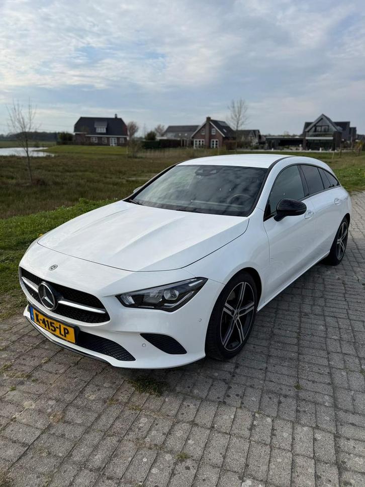 Mercedes-Benz CLA 220 190pk 7G-DCT 2021 Wit, Auto's, Mercedes-Benz, Particulier, CLA, Benzine, Stationwagon, Automaat, Origineel Nederlands