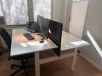In hoogte verstelbaar duo bureau Vepa met stekkerdoos, Ophalen, Elektrisch, Gebruikt, Bureau
