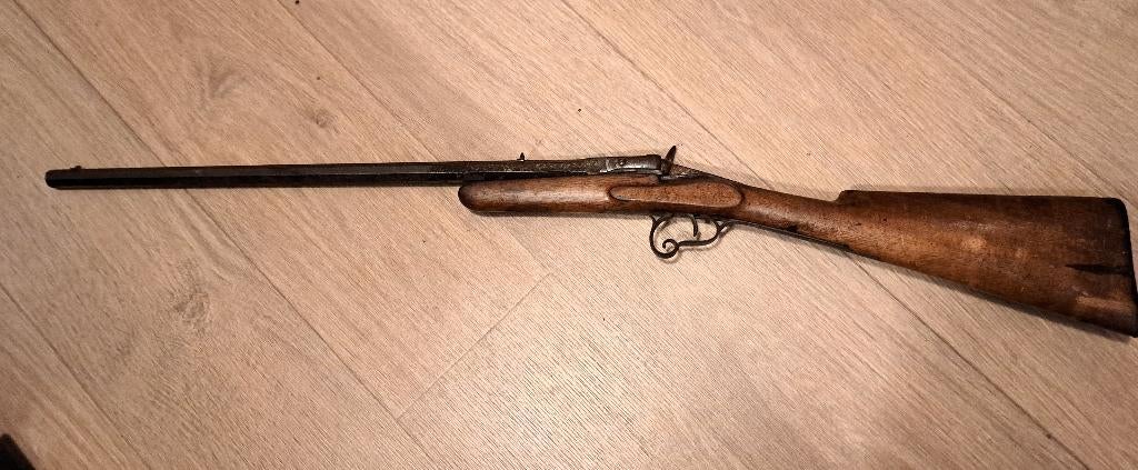 Flobert 9 mm  leuk en goede geweer anno 1855, Ophalen of Verzenden