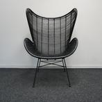 HKliving Rotan Egg chair |  Design fauteuil | Design Stoel, Gebruikt, Twee, -, Zwart