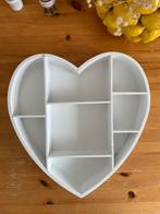 Houten hart letterbak wit (ophangbaar!), Ophalen of Verzenden, Zo goed als nieuw
