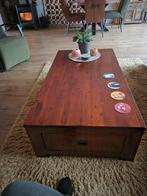 Henders & Hazel salontafel acacia hout, Ophalen, Gebruikt, 100 tot 150 cm, 50 tot 100 cm