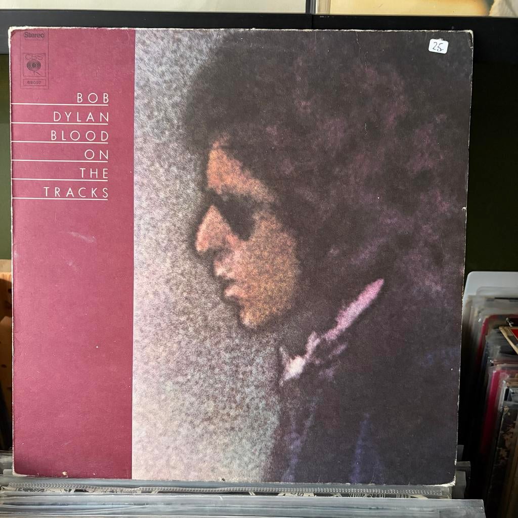 Bob Dylan - Blood on the Tracks LP (CBS 69097), Gebruikt, Originele persing, Ophalen of Verzenden, 1970 - 1979