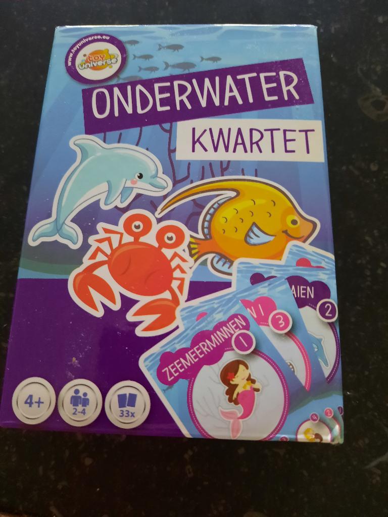 Onderwater Kwartet, Verzamelen, Ophalen of Verzenden, Zo goed als nieuw, Kwartet(ten)