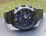 Seiko Astron GPS Solar Blue Nebula SSH077J1 heren horloge, Gebruikt, Staal, Polshorloge, Ophalen of Verzenden