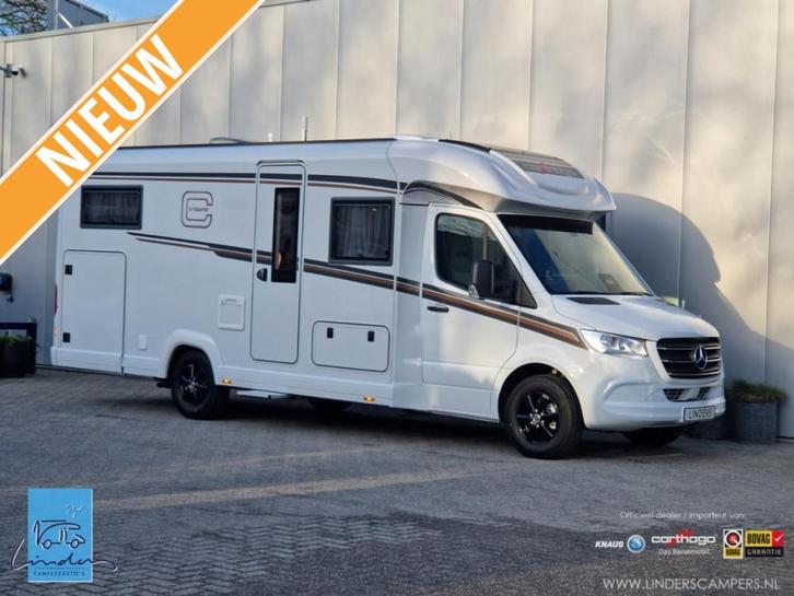 Carthago C1-Tourer T 148 KB LE H MB Comfort | Ruimtewonder, Caravans en Kamperen, Campers, Bedrijf, tot en met 3, Half-integraal
