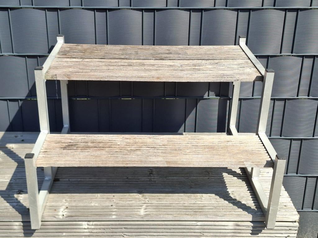 Te koop  een trapje voor een caravan, Caravans en Kamperen, Ophalen, Gebruikt