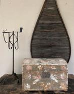 18e eeuws antiek franse bruidskist, folkart, Ophalen of Verzenden