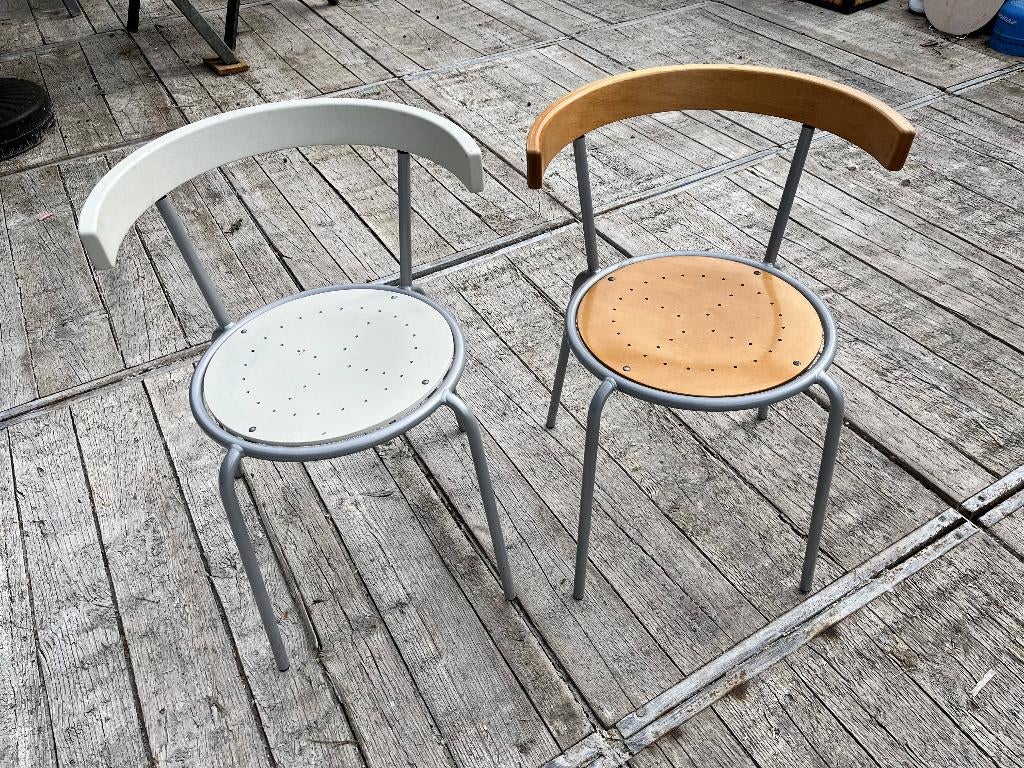 Ikea stoelen, Huis en Inrichting, Stoelen, Ophalen, Overige materialen, Wit, Vijf, Zes of meer stoelen