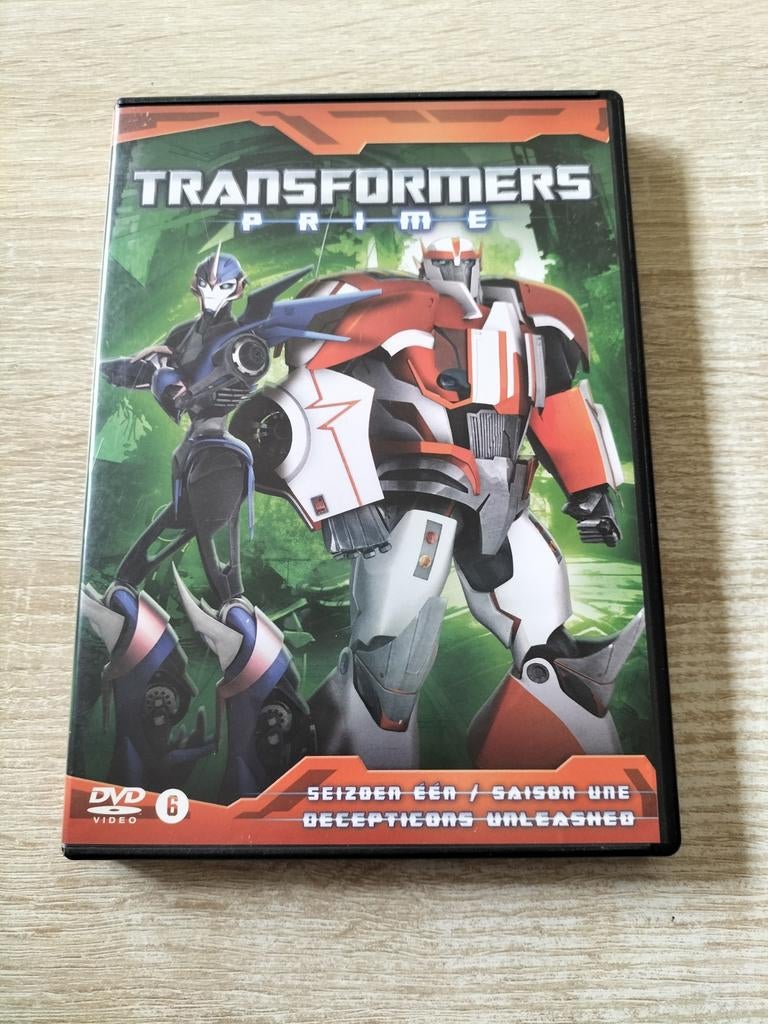 Transformers prime seizoen 1, Cd's en Dvd's, Dvd's | Tekenfilms en Animatie, Ophalen of Verzenden