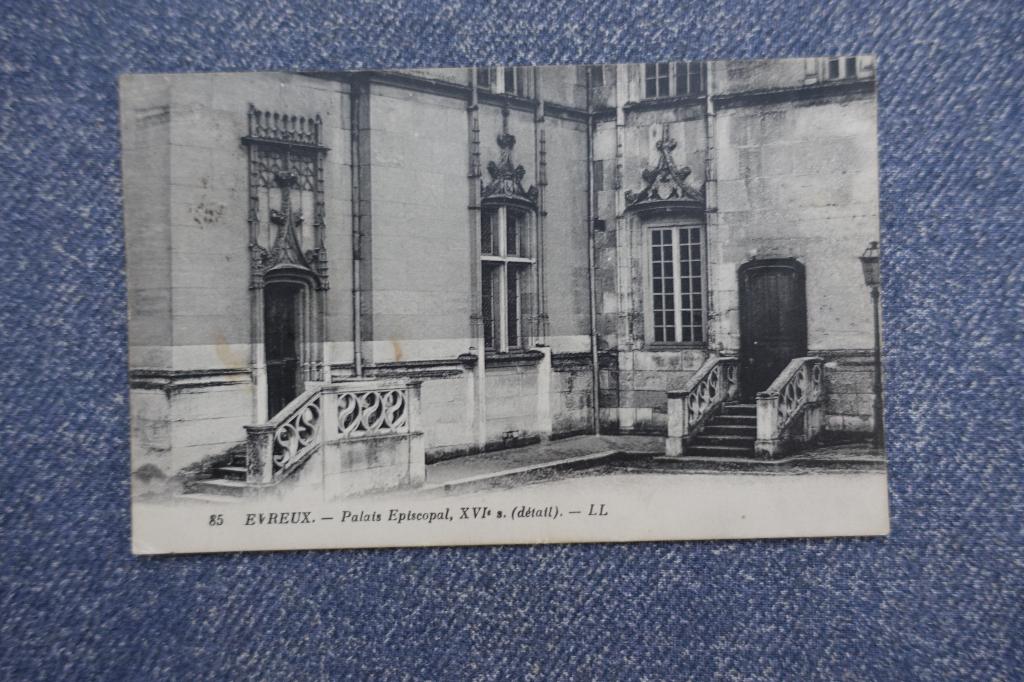 Evreux. Palais Episcopale [bisschoppelijk paleis], Ophalen of Verzenden, 1920 tot 1940, Gelopen, Frankrijk