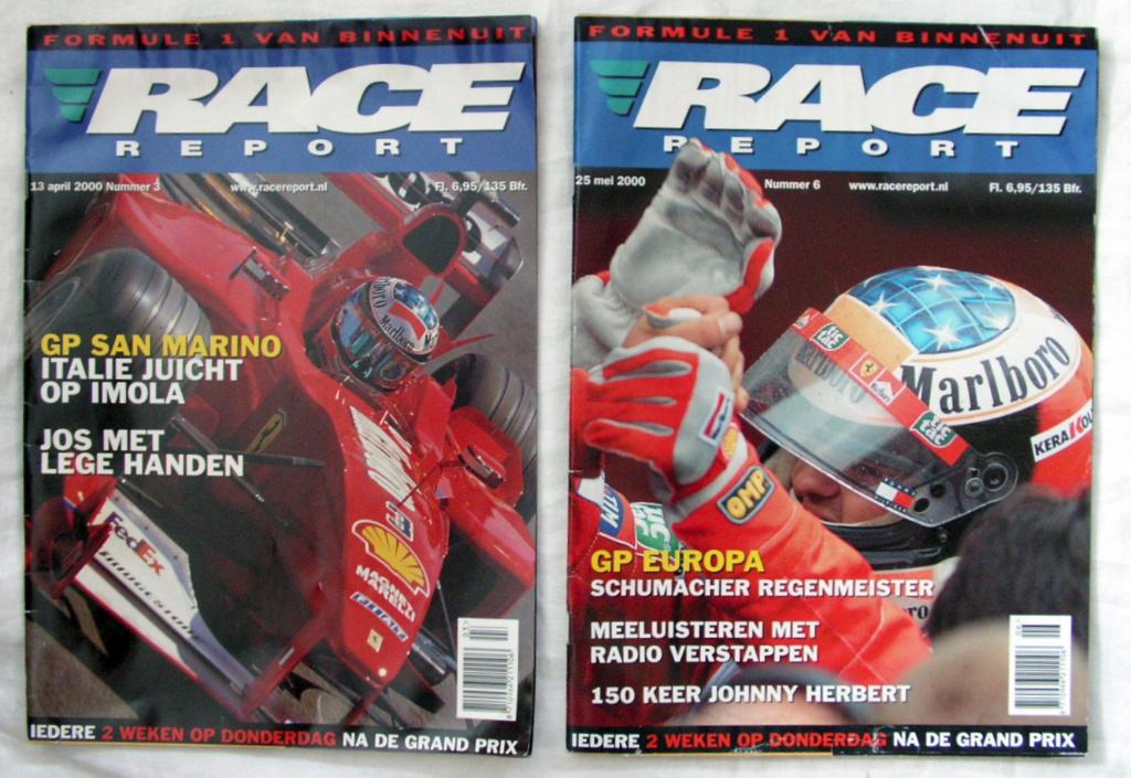 Race Report Formule 1 van binnenuit nr 3 & 6 2000, Ophalen of Verzenden, Gelezen, Sport en Vrije tijd
