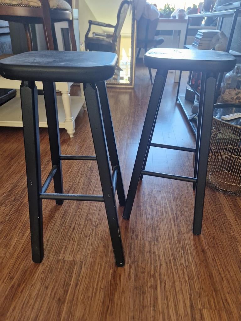 Barkrukken, Huis en Inrichting, 2 krukken, Ophalen, 60 tot 90 cm