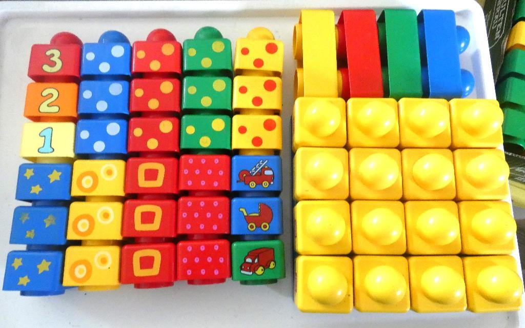 duplo  primo meer dan 60 delig voor  30,00  set  4, Kinderen en Baby's, Speelgoed | Duplo en Lego, Gebruikt, Lego Primo, Losse stenen