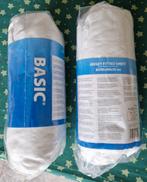 2 x Basic hoeslaken wit 80/90 x 200 x 35 NIEUW, Eenpersoons, Nieuw, Ophalen of Verzenden, Wit