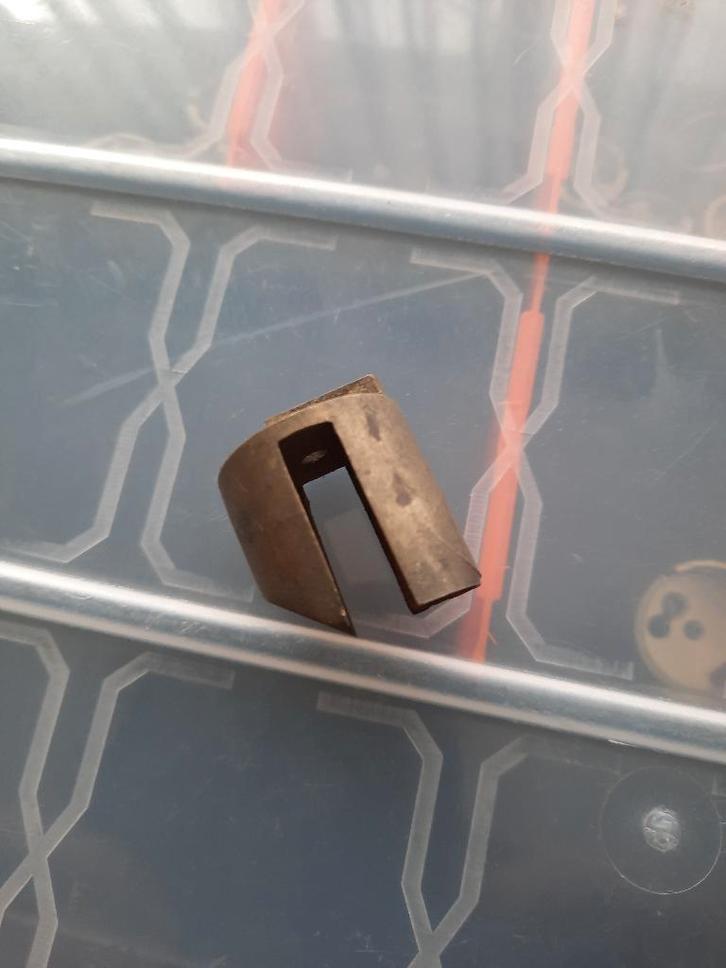 N.O.S oldtimer bronzen gasschuif dellorto ? amal ? of ?, Fietsen en Brommers, Brommeronderdelen | Oldtimers, Gebruikt, Overige merken