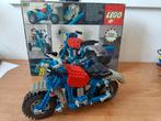 Lego Technic 857 motor met zijspan, 1979, met doos, Compleet, Gebruikt, Lego, Ophalen of Verzenden