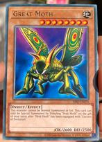 Yu-Gi-Oh! Great Moth MRD Print !, Ophalen of Verzenden, Zo goed als nieuw, Losse kaart