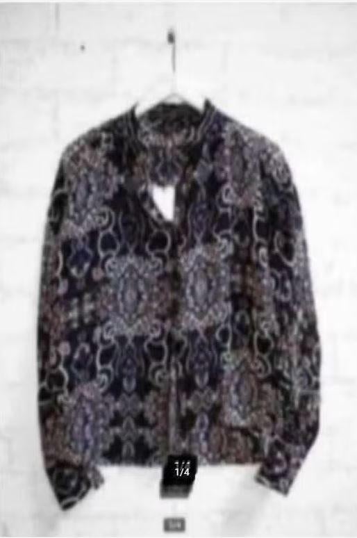 YAYA - Prachtige blouse in print maat 36 / 38 - Nieuw, Zwart, Nieuw, Ophalen of Verzenden, X