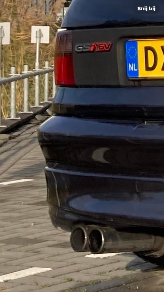REMUS RVS einddemper uitlaat Opel Astra F (GSi), Auto-onderdelen, Ophalen of Verzenden, Gebruikt, Opel