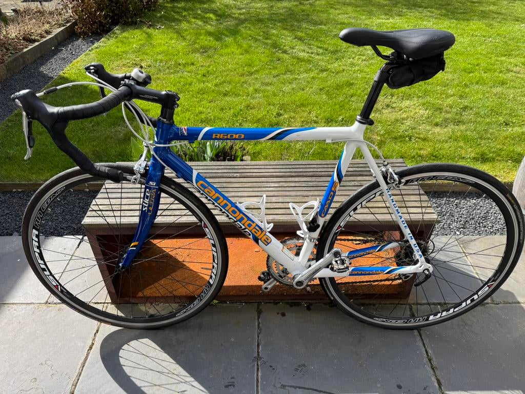 Cannondale racefiets maat 56, Fietsen en Brommers, Fietsen | Racefietsen, Aluminium, Zo goed als nieuw, Meer dan 20 versnellingen
