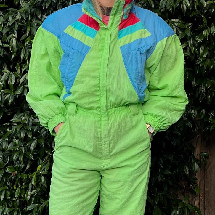 Vintage Retro Skipak (M), Kleding | Heren, Wintersportkleding, Gedragen, Pak, Maat 48/50 (M), Ophalen of Verzenden